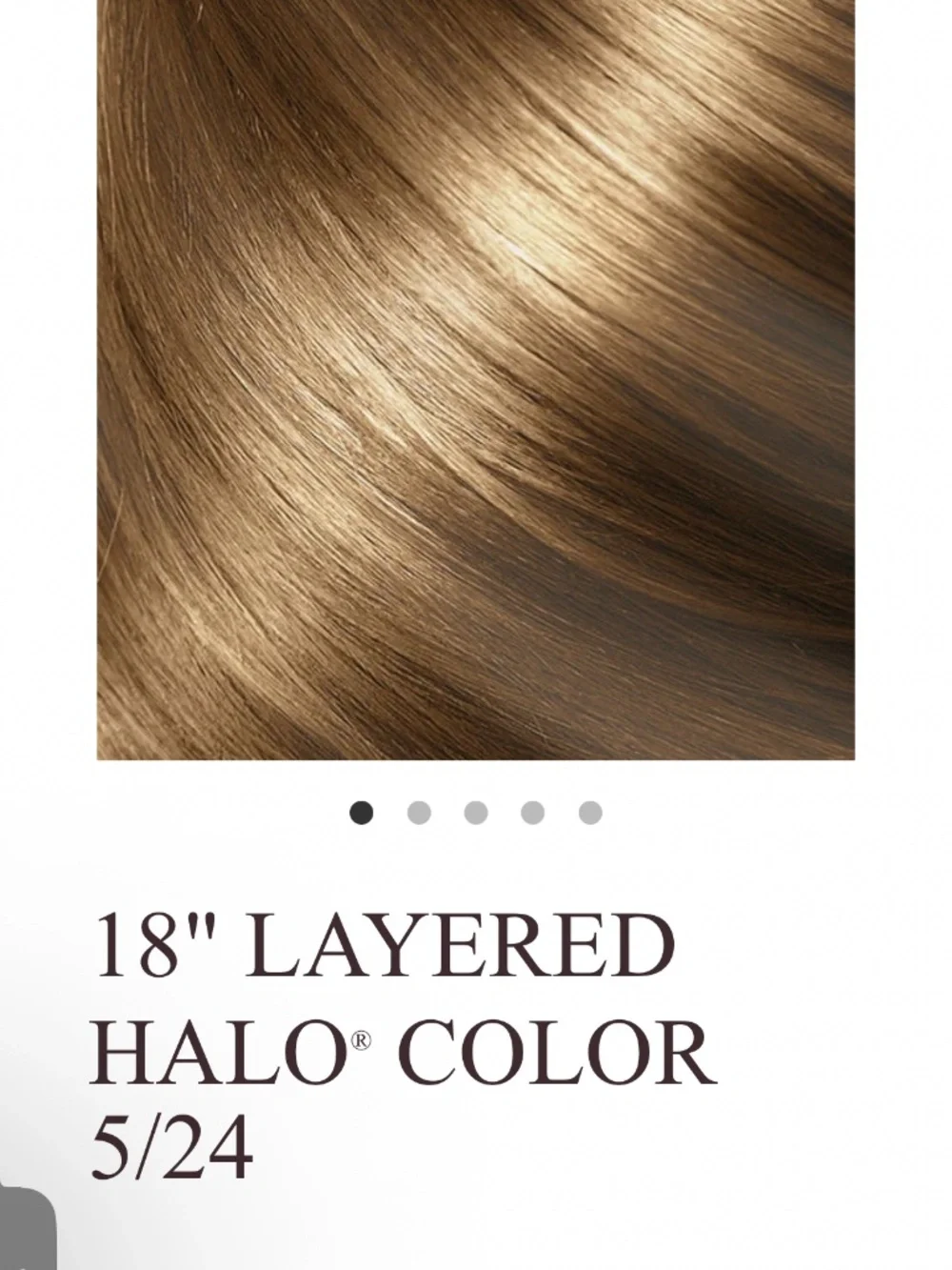 Halo Couture, 18in. human hair extensions